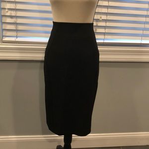 NWT Lucy Paris black pencil skirt